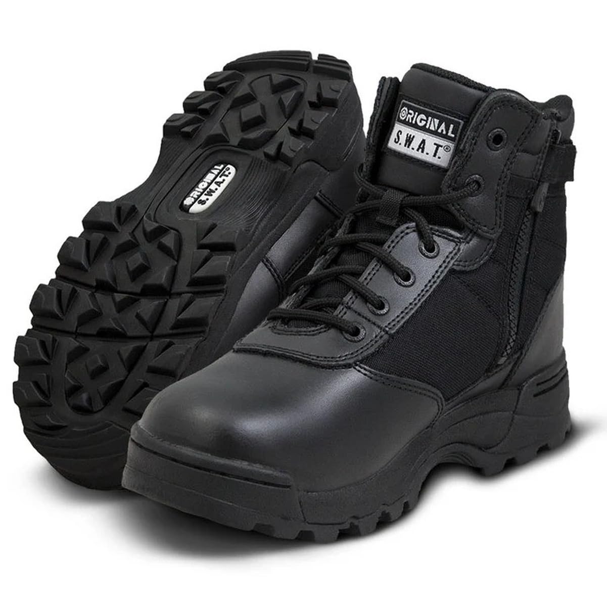 Men's Classic 6 Inch Side-Zip Military and Tactical Boot