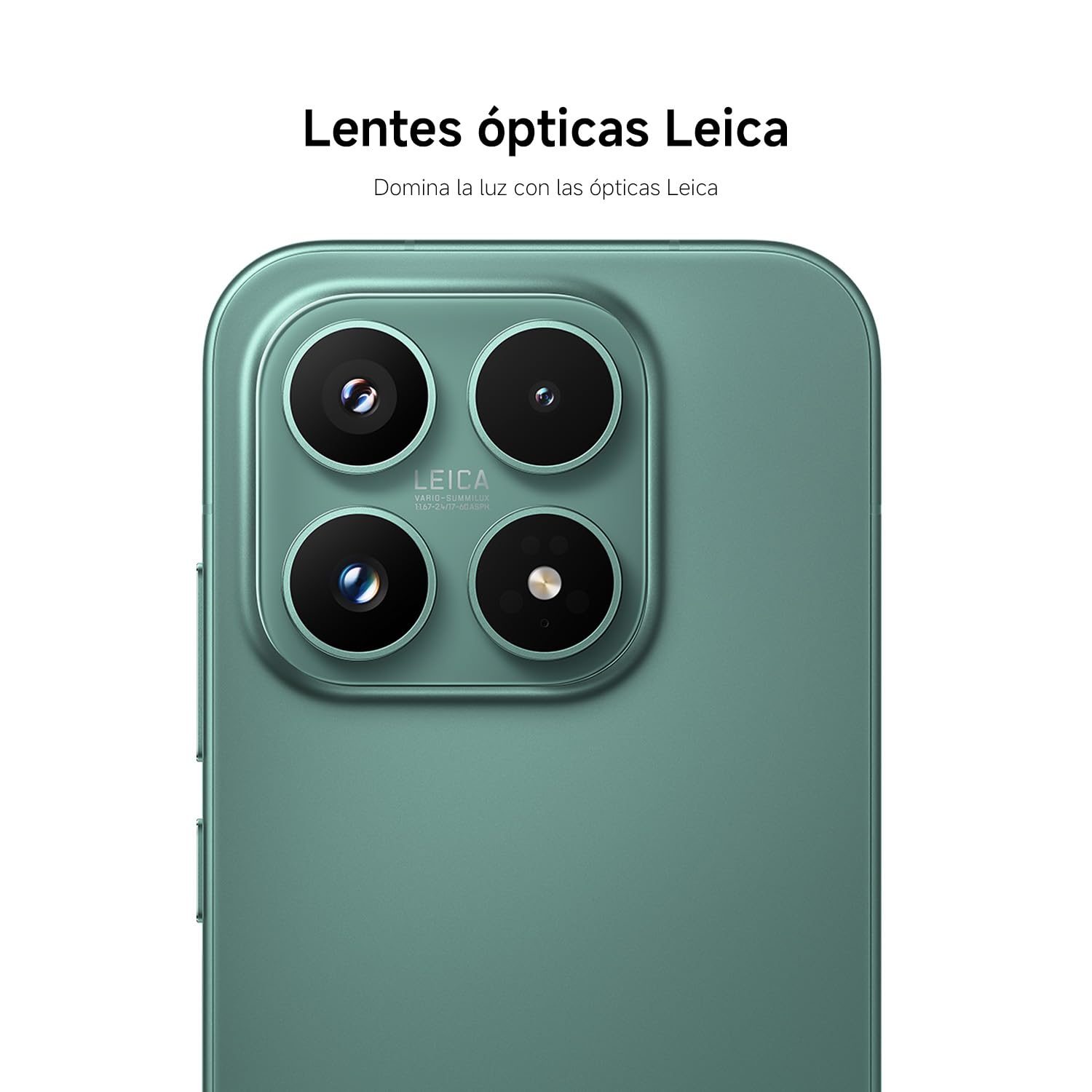 XIAOMI 17 - Smartphone de 12+512GB, Lentes óptica Leica Summilux, Snapdragon 8 Elite Gen 5, HyperAI, 1 año de garantía Extra, Cargador no Incluido, Verde (Versión ES) — view 8