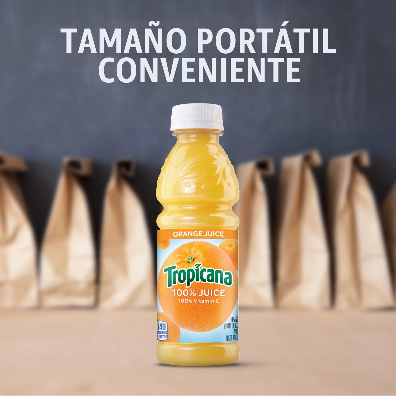 Amazon.com: Tropicana Jugo 15.2 botellas, naranja, 15.2 onzas