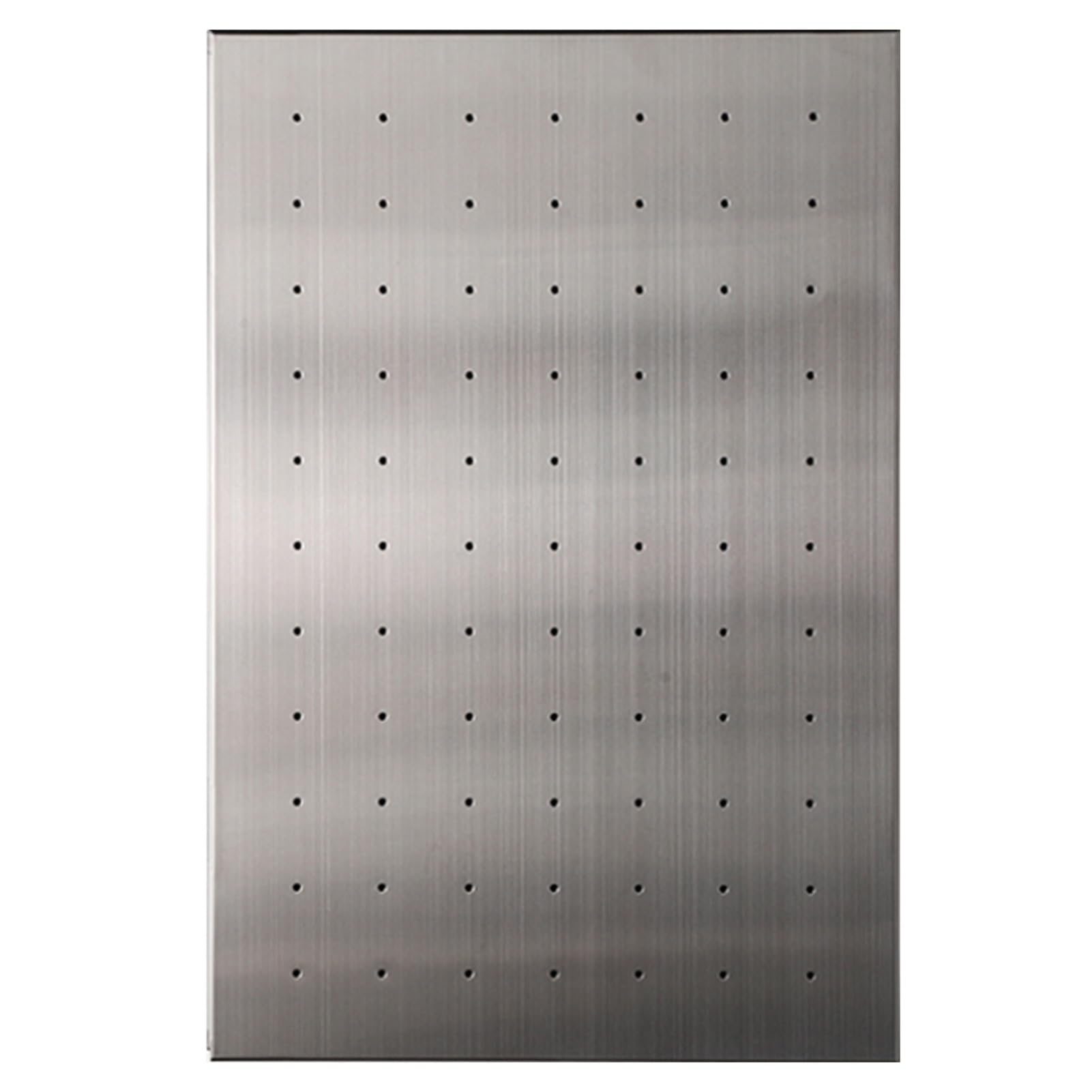 Pannello Forato in Acciaio zincato, Kit Organizer da Parete Combinato con Pannello Forato, Pannello portautensili, Pannelli forati per Garage, Soggiorno, Ufficio, Pannello Forato per riporre