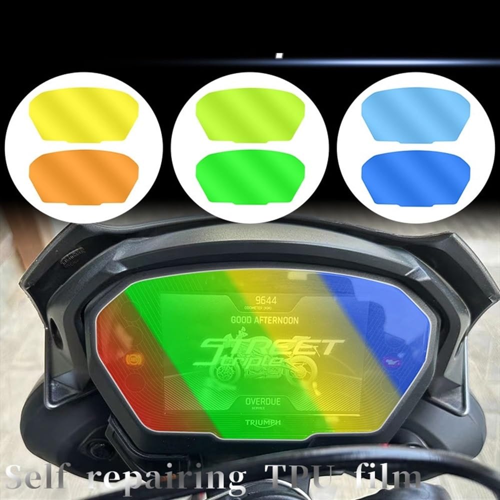 Film Pour Tableau De Bord De Moto, Pexorin Protecteur D'écran, For