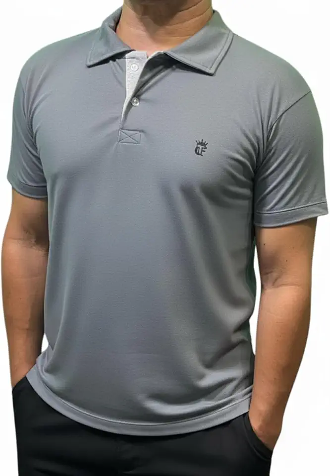 Camisa Gola Polo Masculina Slim Fit Casual Esporte Algodão toqref