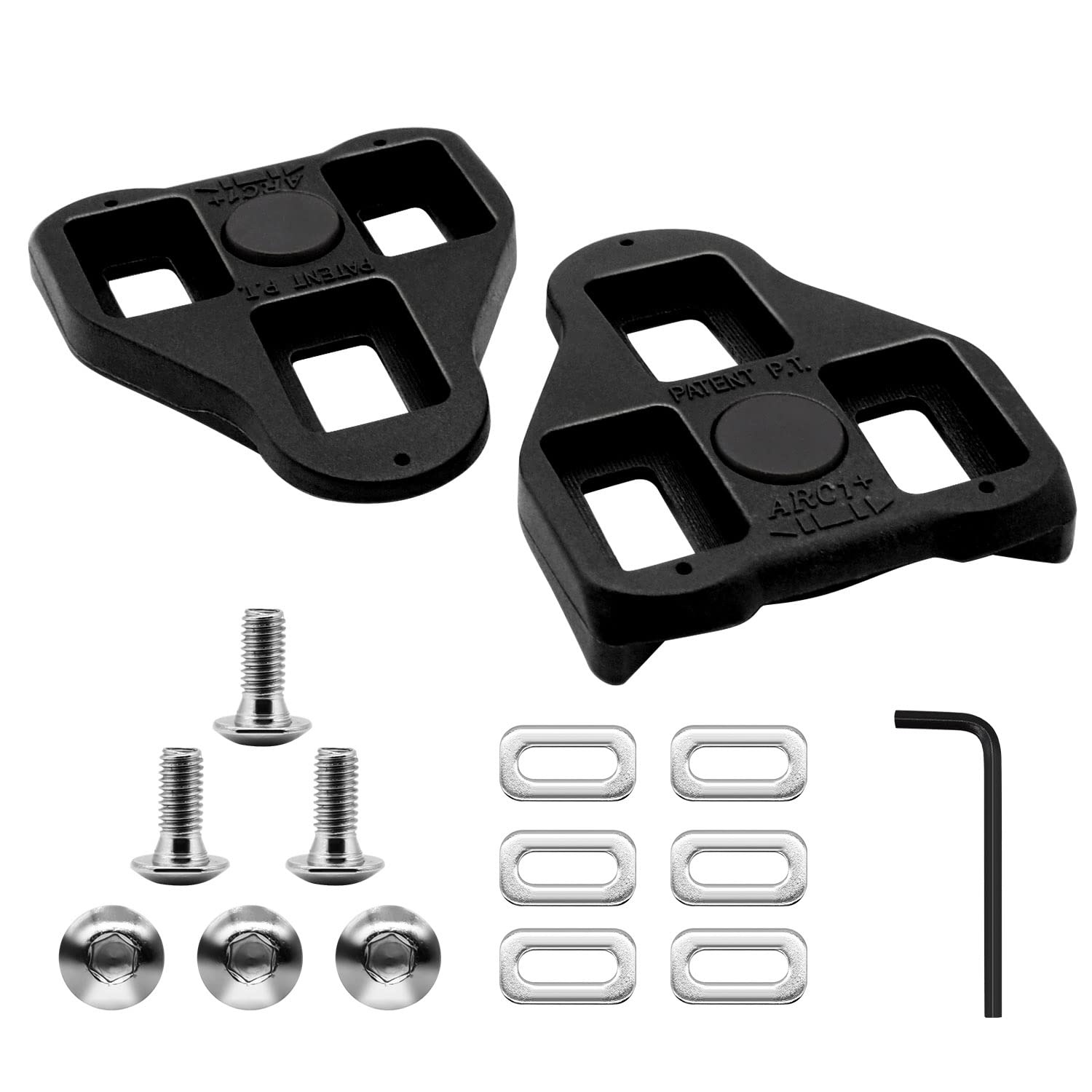 Look Pedal Kéo Classic Cr 3 schwarz, inkl. Cleats grau