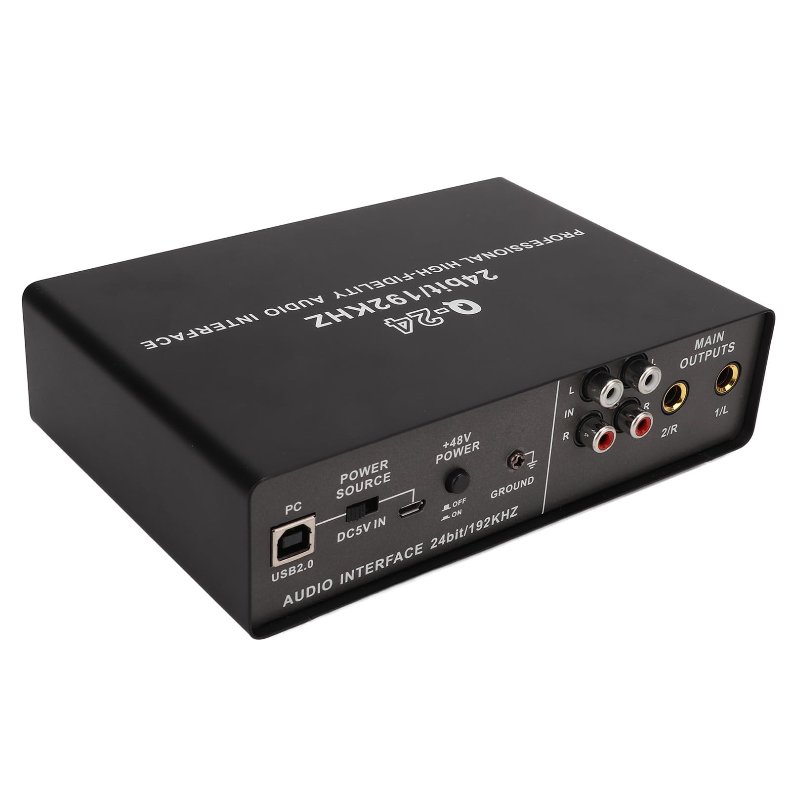 Zewnętrzna Karta Dźwiękowa USB do Nagrywania Karaoke, Mikser Audio, Przesyłanie Strumieniowe na żywo, PC