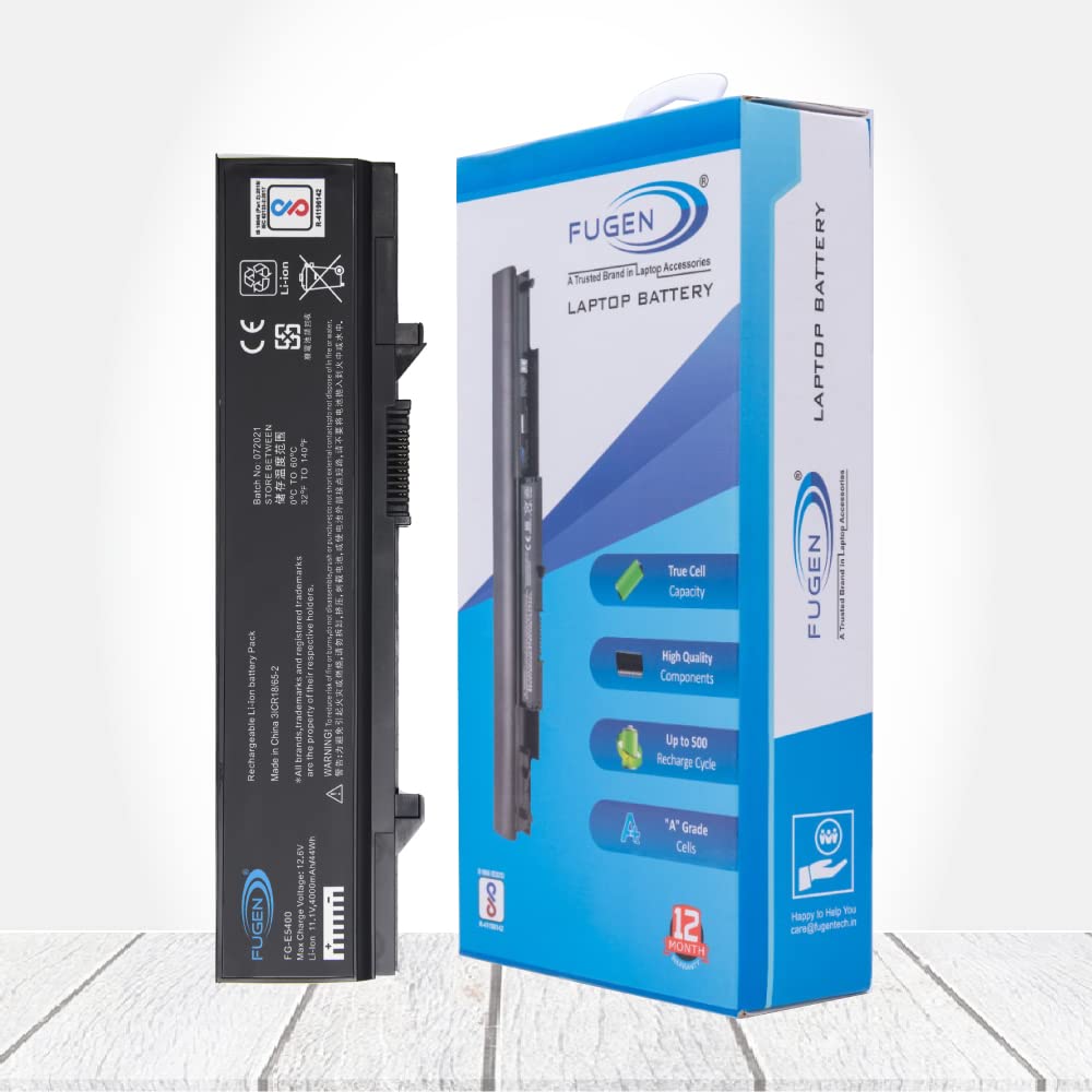 Fugen Laptop Battery E5400 for Dell Latitude E5500, E5410, E5510 Part No. 312-0762, 312-0769, 312-0902, 451-10616, 451-10617, KM742, KM752, KM760, KM769 (B09X5VXTHM) Amazon Price History, Amazon Price Tracker