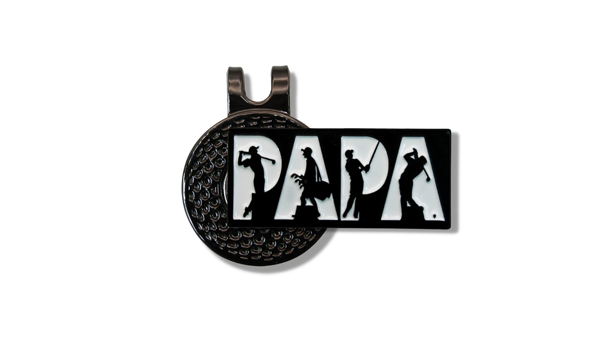 MULLIGAN HOOLIGAN Funny Golf Ball Marker + Premium Magnetic Hat Clip | Unique Gift for Men & Women Golfers | Hilarious Golf Accessory for Any Golfer |