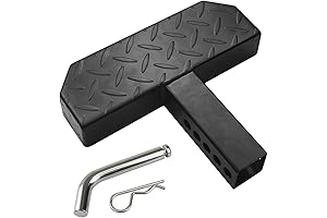 Hitch Step for Truck, KAYCENTOP Universal Hitch Step Anti-Slip Tow Bumper Step Guard