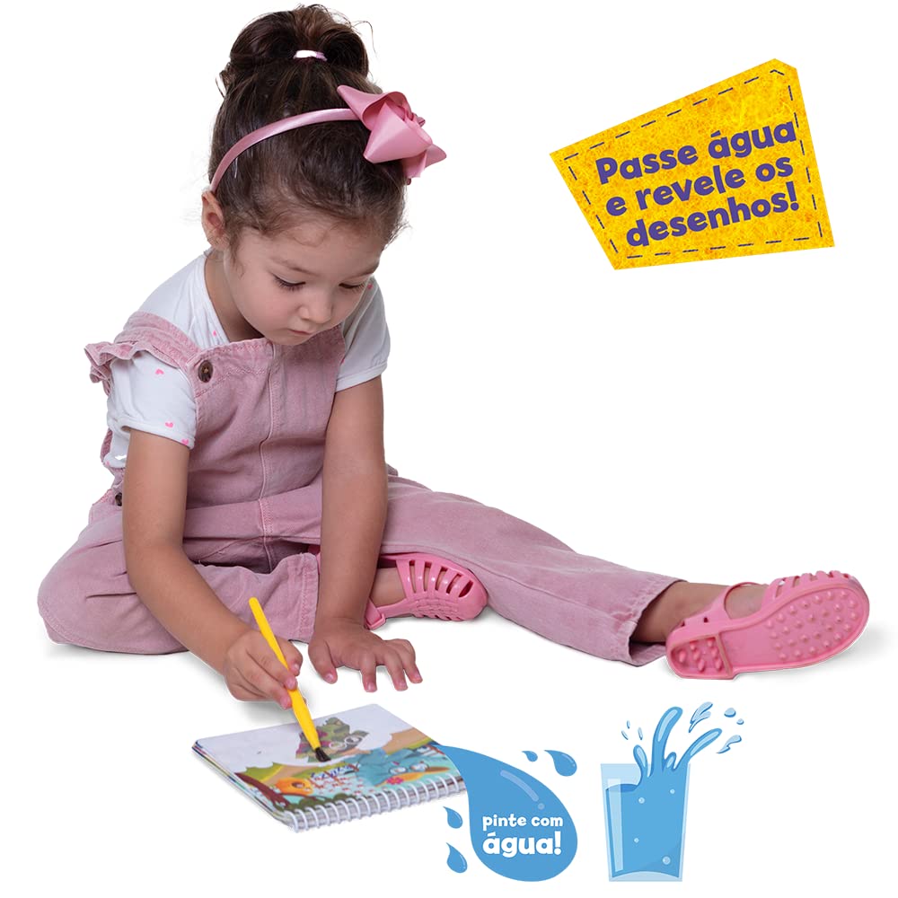 Aquacolor: Illustrated Notebook - Holiday - Toyster Brinquedos