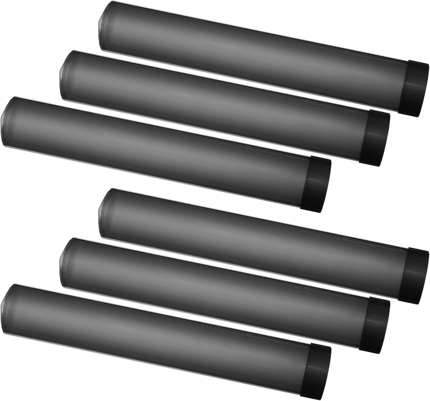 Tioncy 6 Pcs Prism Playmat Tube Easy in and Out Design Playmat Case Poster Holder