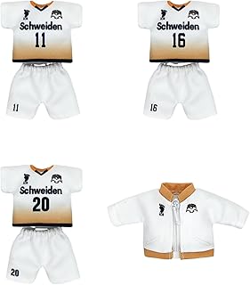 オビツ11 OB11 サイズ衣装 スポーツウェア ハイキュー Schweiden Tシャツ 半ズボン 2点セット 影山飛雄 牛島若利 星海光来 オビツドール 11cmボディ用 (影山飛雄)