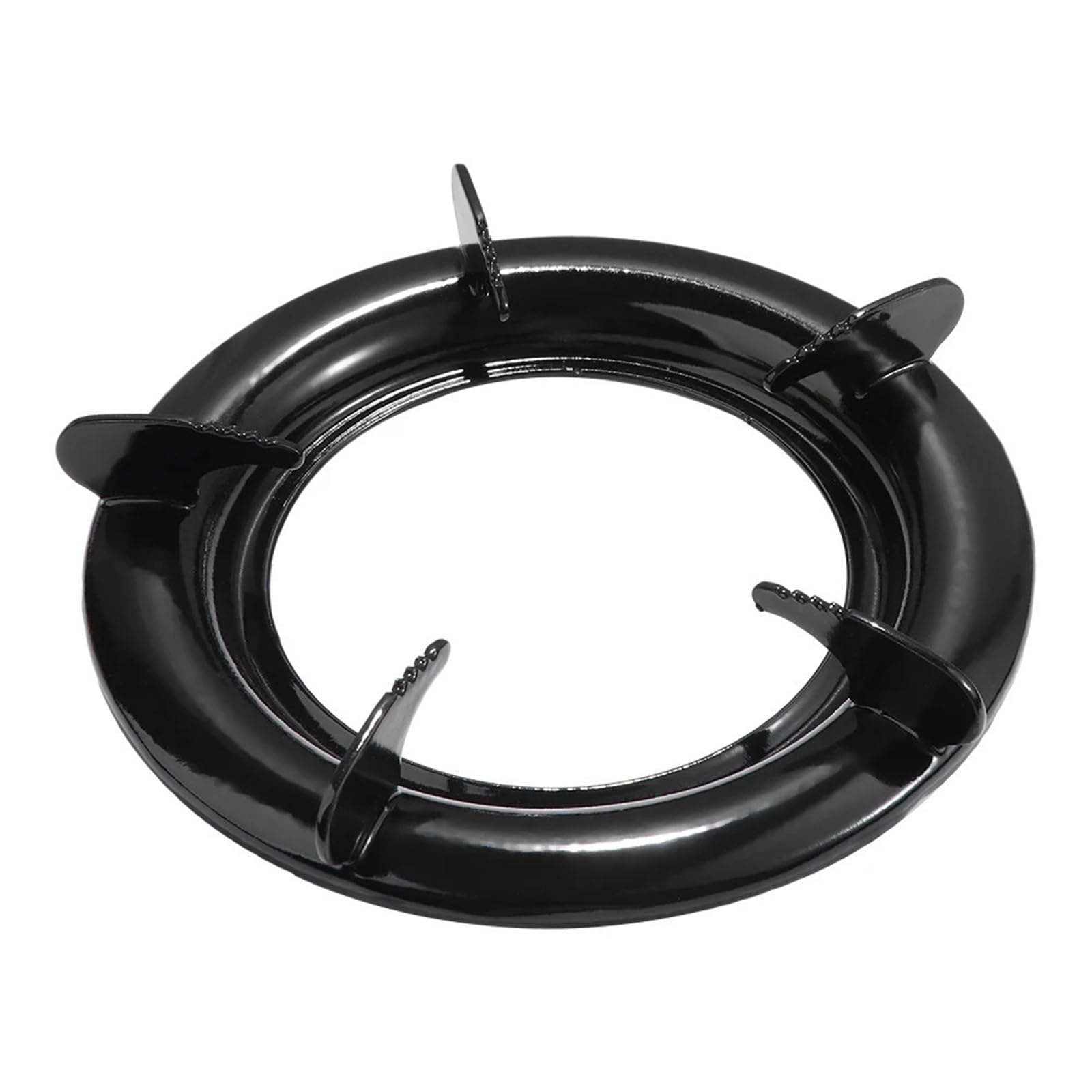 Zovloer One Color Cast Iron Wok Ring Rack 2Pcs Gas Stove Pan Support Stand Cookware Protector