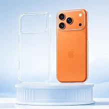JOTPE iPhone 17 Pro Max Transparent Case, Compatible with MagSafe, Anti-Yellowing, Ultra-Thin, Military-Grade Drop Protection, Durable Heavy-Duty Clear Phone Case