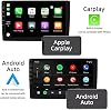 Radio para auto con GPS, Bluetooth y pantalla de 9 pulgadas, compatible con Honda Civic 2016-2020, doble DIN, Android 13 7