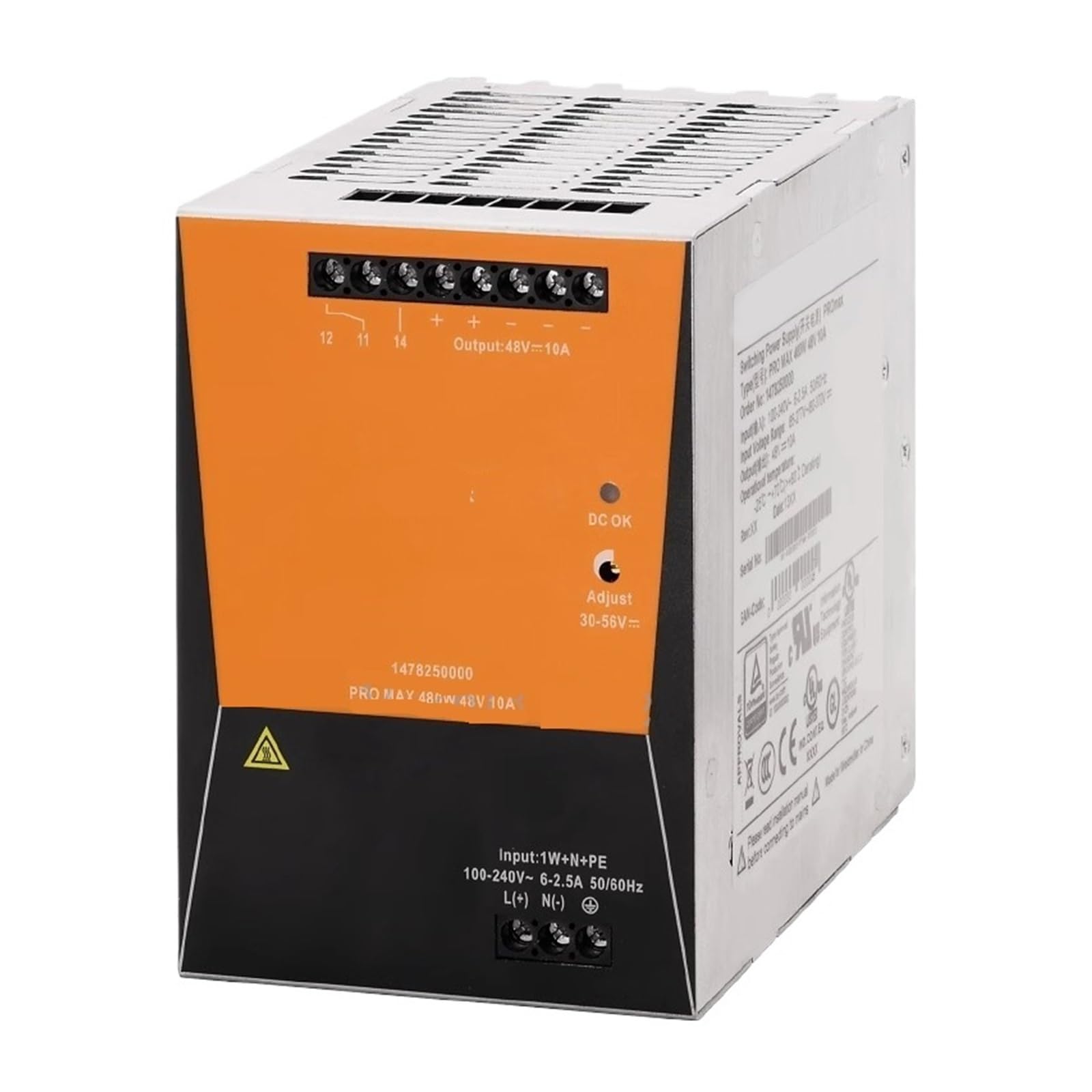 MBPAIHOP Switch power supply 480W 48V 10A 1478250000