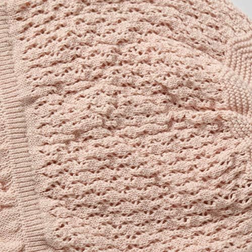 Vivobiniya Toddler Girl Lovely Flounce Knit Hats Baby Bonnets Newborn Baby Hats 0-8y - Image 5
