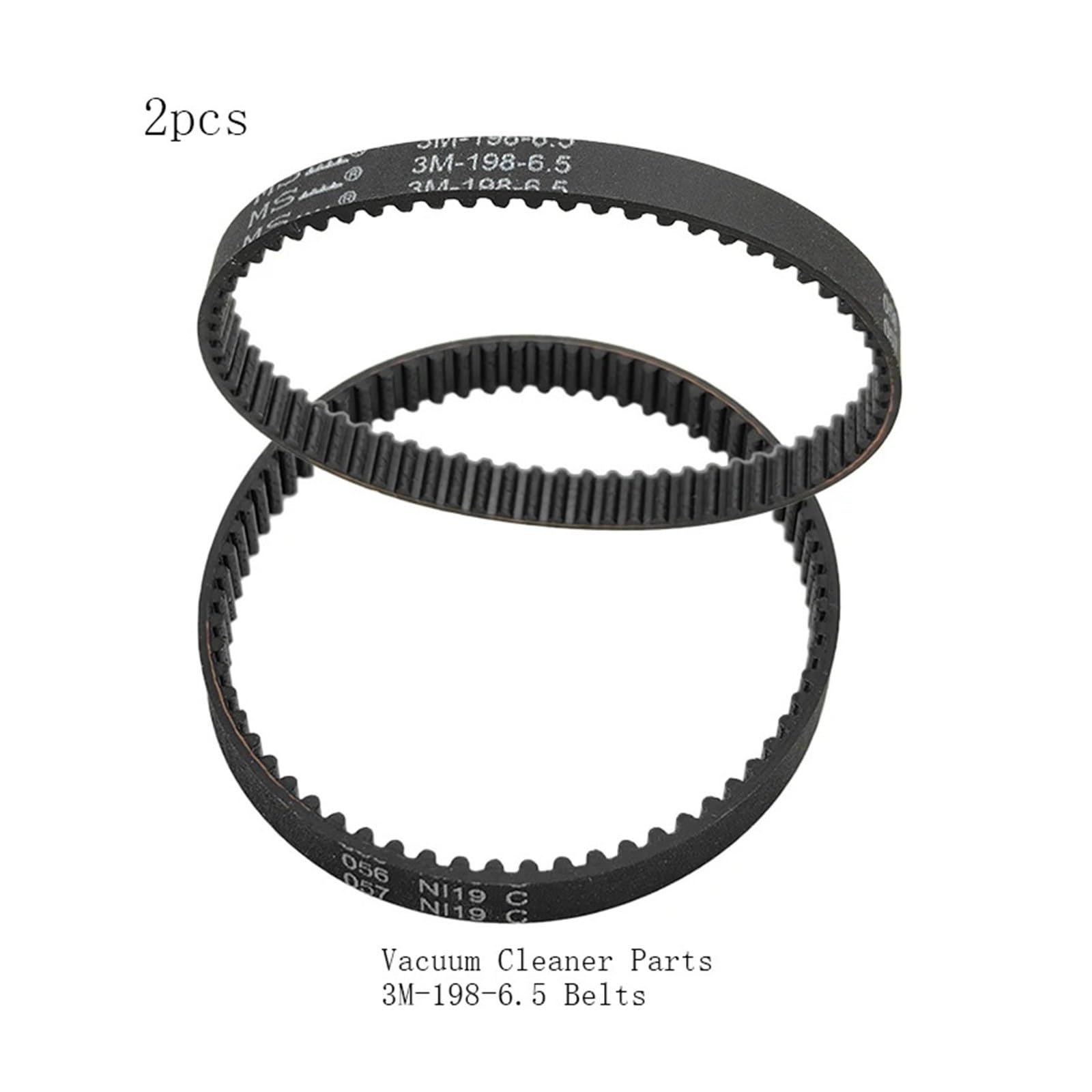 Pièces Aspirateur 2 Pièces Circonférence 198mm Largeur 6.5mm