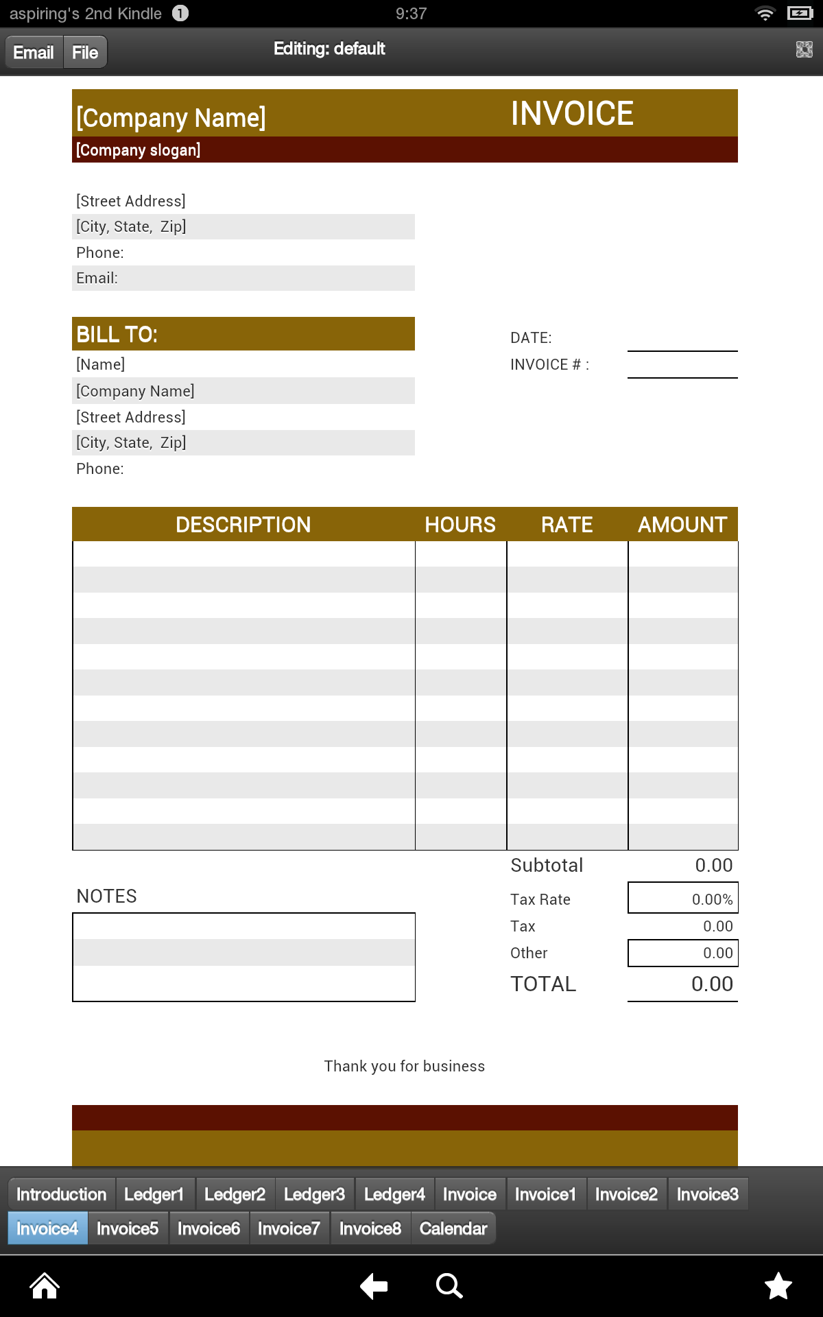 Invoice and Ledger: app su Amazon Appstore