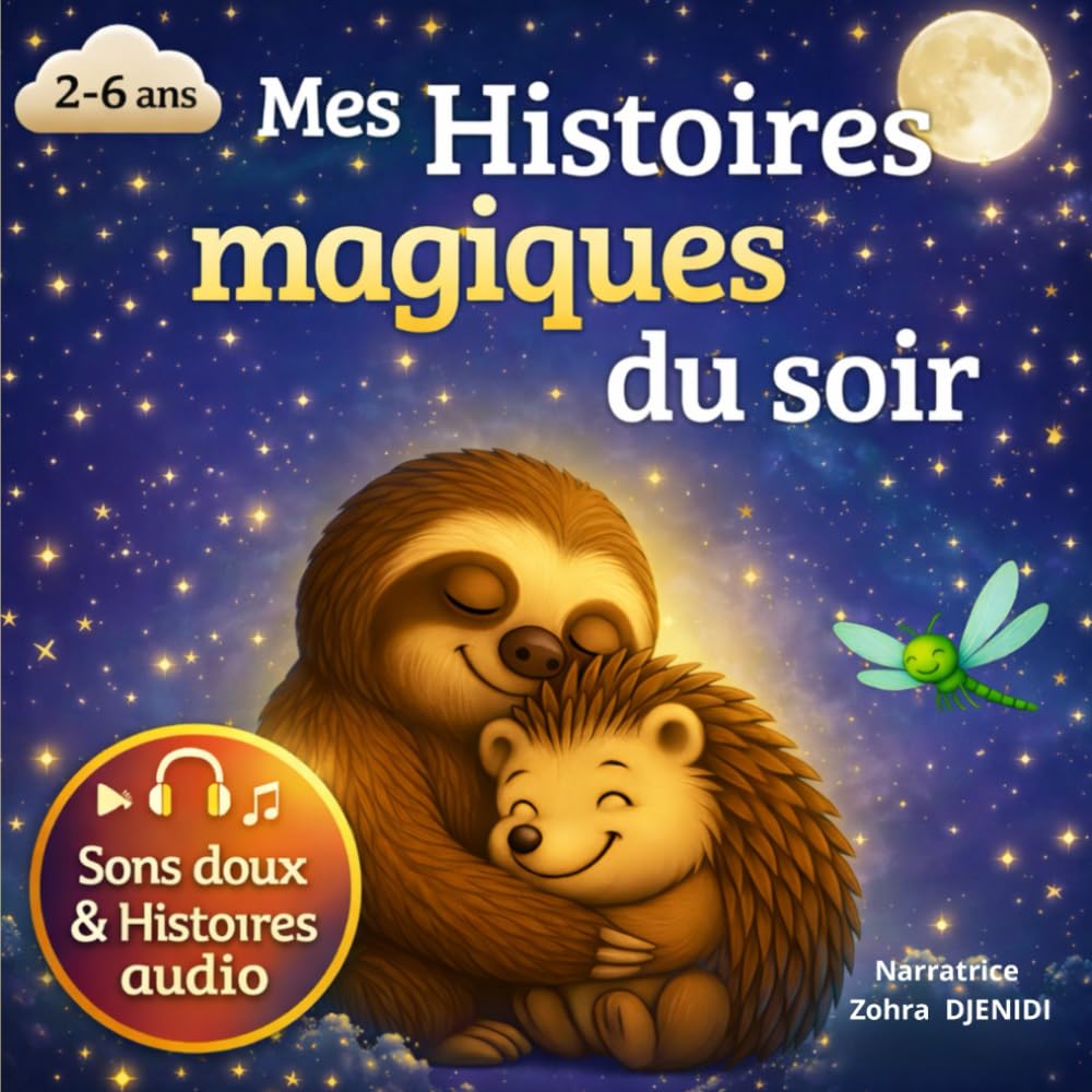 Mes Histoires magiques du Soir: Dès 2 ans / Audio inclus / Le rituel idéal pour aider les enfants dès 2 ans à s’endormir paisiblement. A l'heure du dodo.