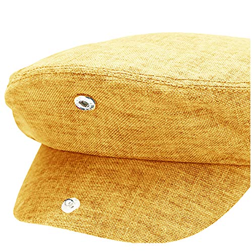Image of Men's Linen Flat Ivy Gatsby Summer Newsboy Hats