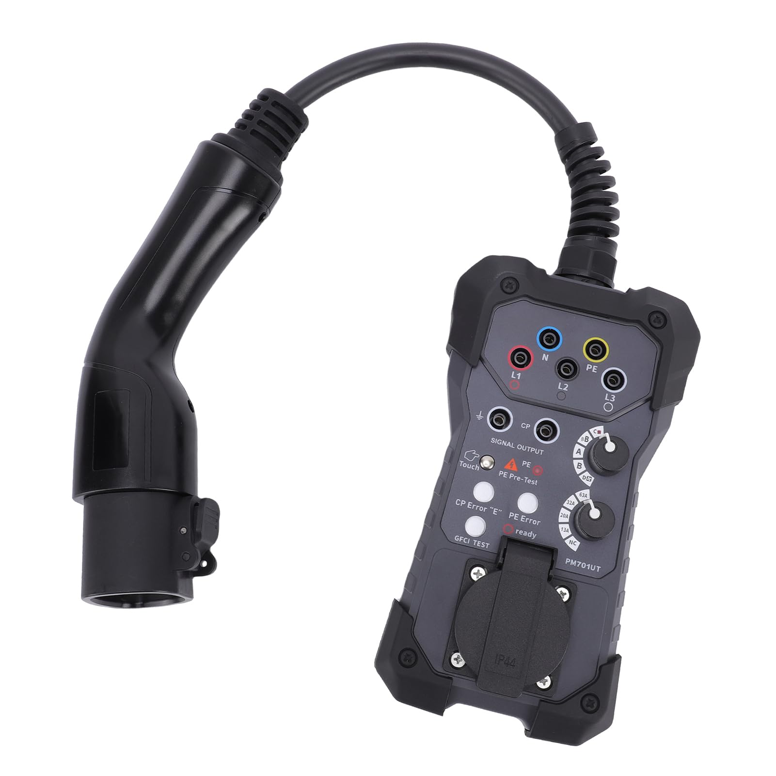 Tester EVSE Tester napięcia adaptera Tester ładowarki pojazdu elektrycznego do testowania stacji ładowania