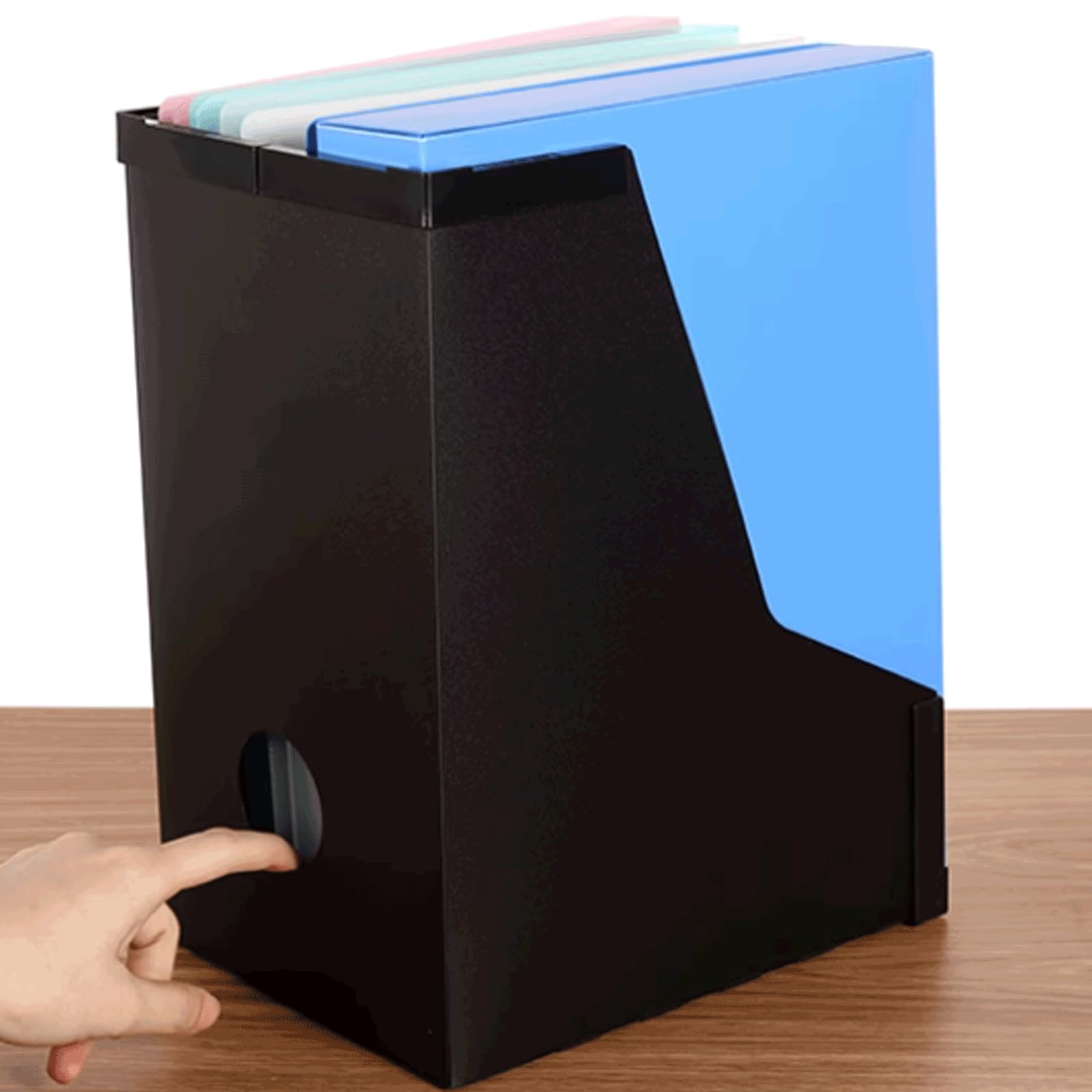 Praktyczny Desktop dossierdoos Plastic dossierdoos Draagbare dossierdoos Opvouwbare dossierdoos Decoratieve dossieropbergdoos Wszechstronny