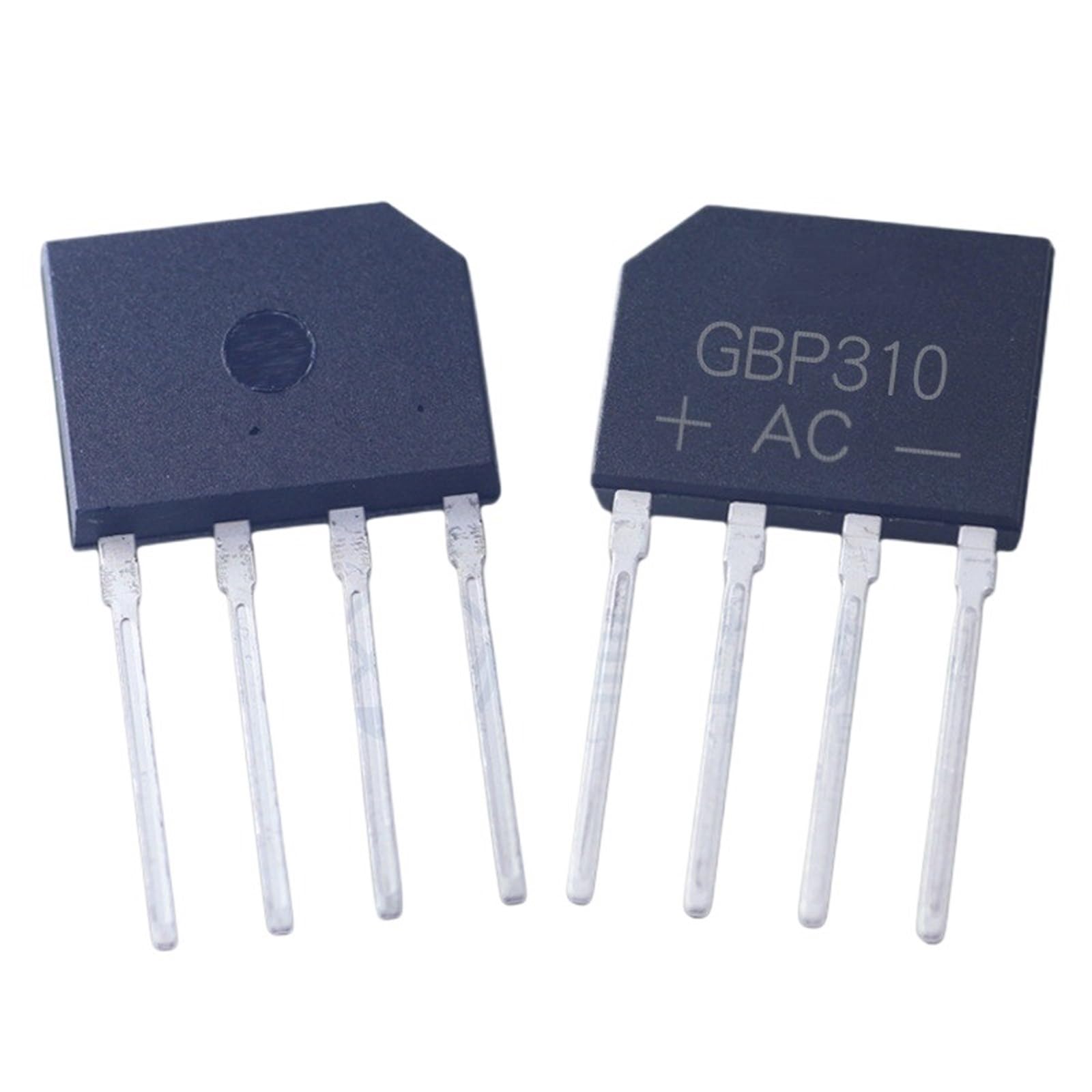 50/100/200/500/1000Pcs GBP310 Bridge Rectifier GBP310G Flat Bridge 3A/1000V DIP-4 Bridge Stack(500Pcs)