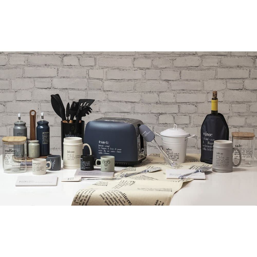 Villa d‘Este Home Tivoli Dressing-Set aus Steingut, Mehrfarbig, Einheitsgröße
