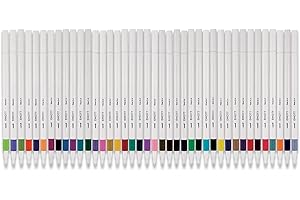 40-Pack Multicolor Emott Fineliner Pens