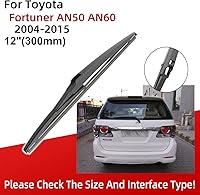 Vista 2 de 3 limpiaparabrisas 21" 19" 12" delanteros y traseros de repuesto para Fortuner AN50 AN60 2004-2015, limpiaparabrisas de equipo original, que cumplen