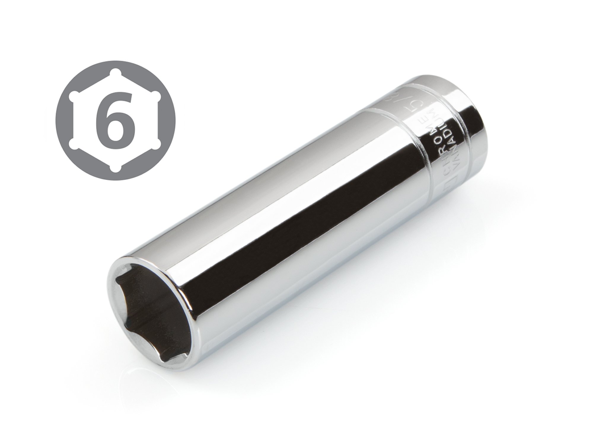 TEKTON 1/2 Inch Drive x 5/8 Inch Deep 6-Point Socket 14246