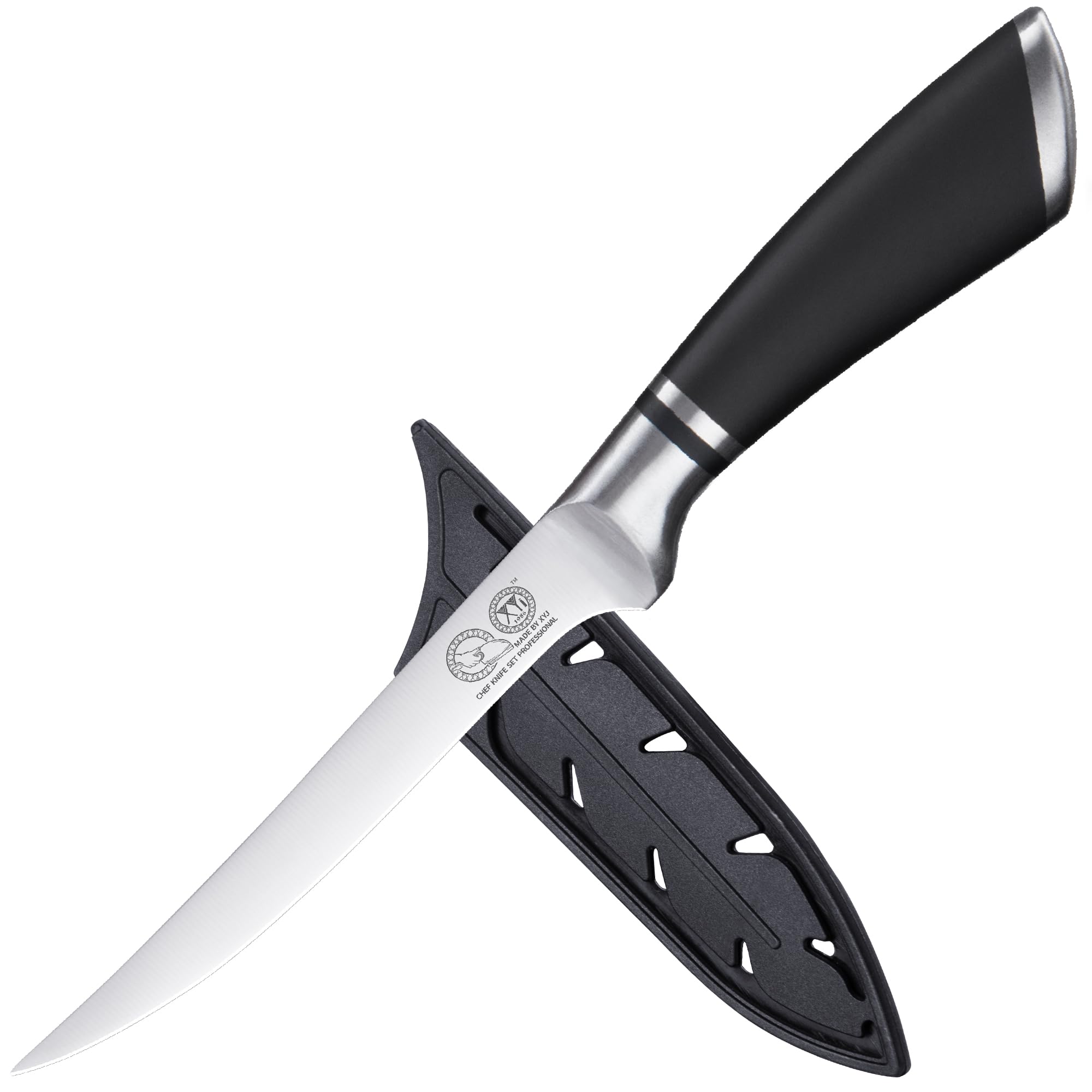 XYJ 6 Inch Fillet Knife Kitchen Cutlery,Ultra Sharp Stainless