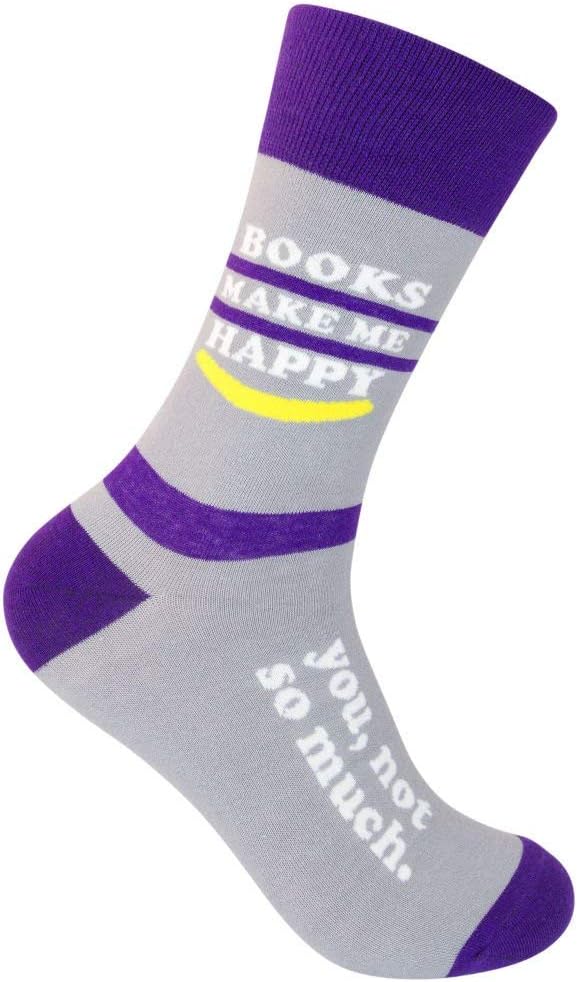 FUNATIC Socks with Funny Sayings - Novelty Gifts for Men, Women, Teens - Sarcastic, Profane, Rude