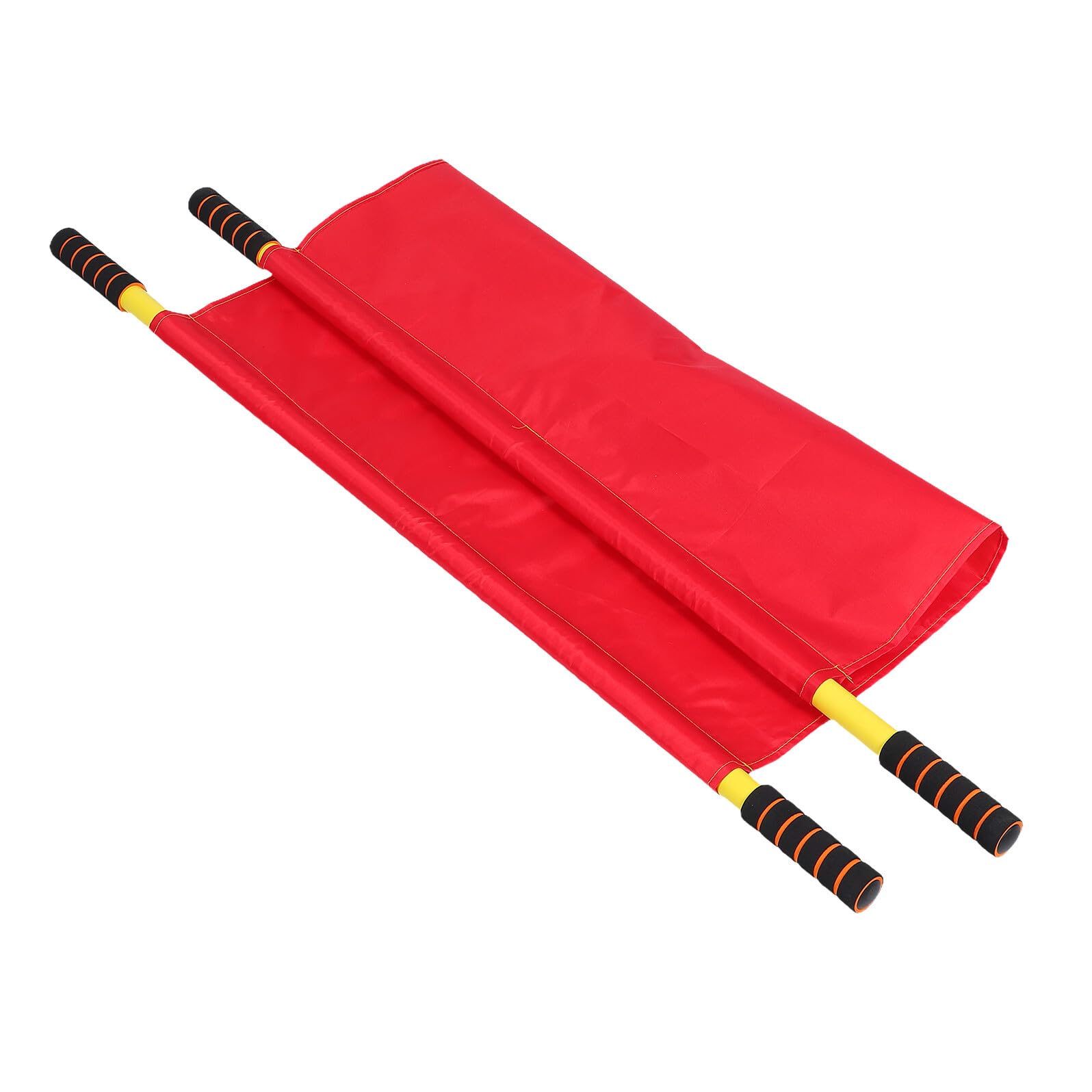 VICASKY Barella Portatile Pieghevole Rossa in Metallo e Tessuto per Bambini, Gioco Sensoriale Educativo Allenamento di Risposta alle Emergenze e Simulazioni in Palestra