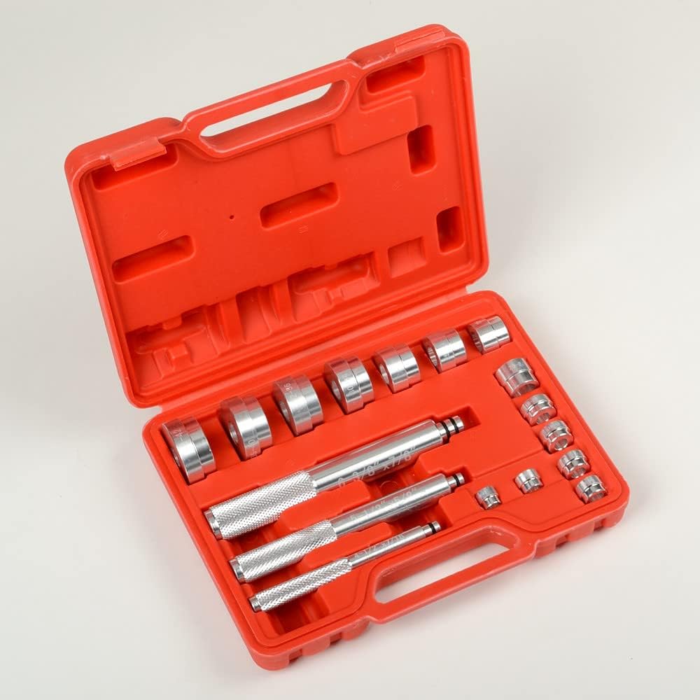 ATE Pro. USA 17pcs Bearing Race and Seal Bushing Driver