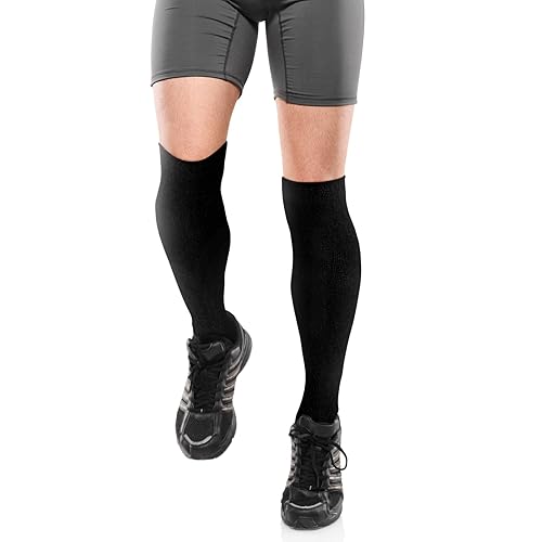 Miniatura 10 de Zhanmai Mangas de pierna resistentes a los cortes a prueba de mordidas mangas protectoras para soldadura, protección de corte de césped