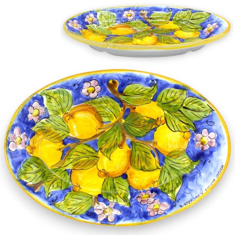 Céramique sicilienne plateau de service idée cadeau originale