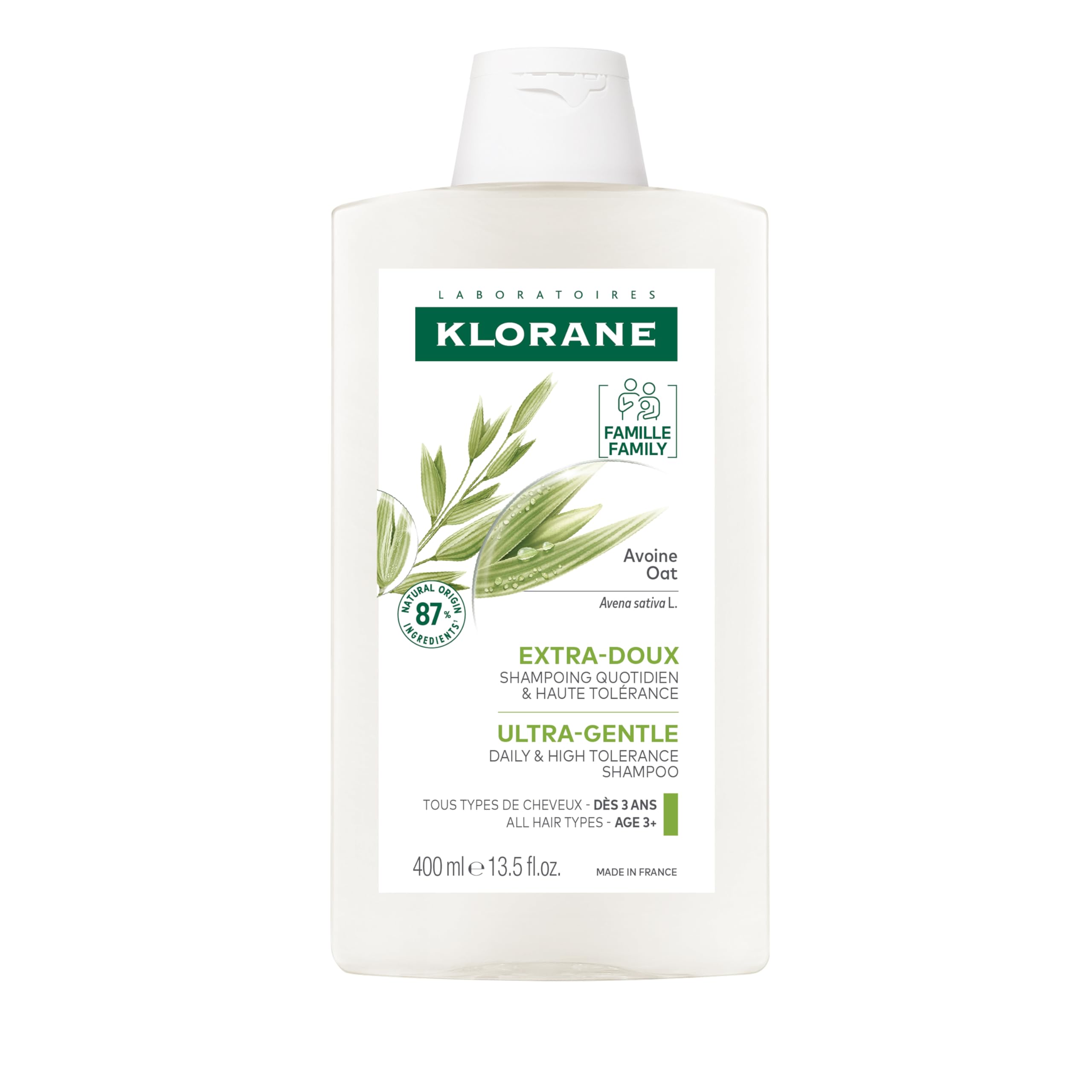 KloraneOat Milk Shampoo Frequent Use 400 Ml