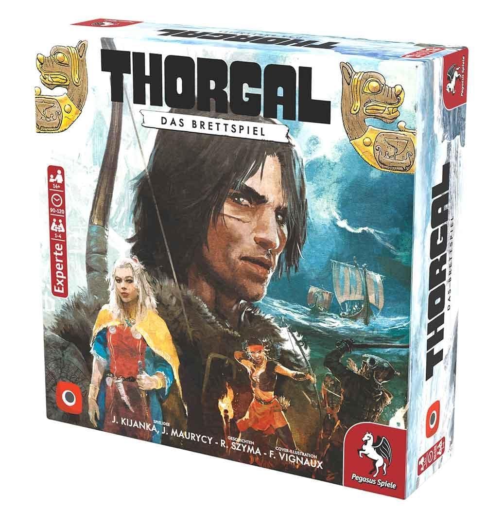 Thorgal – Das Brettspiel, 1-4 Spieler, ab 14 Jahren, Pegasus Spiele, kooperatives Abenteuerspiel, 29 x 29 cm, ohne Batterien
