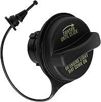 YestreeAutoPart Gas Cap for Ford F-150 2000-2004, Expedition, Navigator - XU5Z-9030-MA Black Fuel Tank Filler Cap Replacement