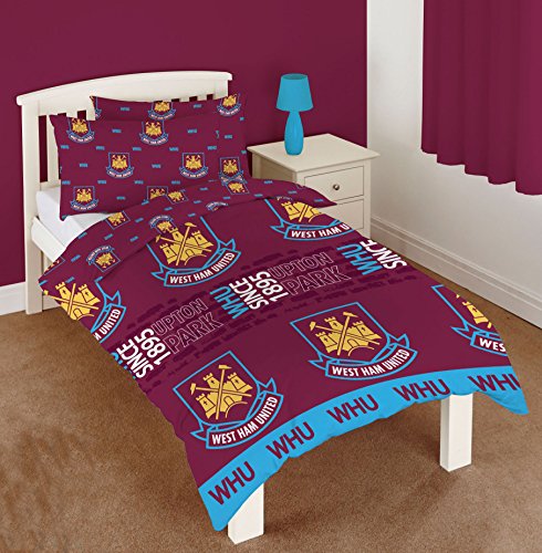 Set Copripiumino Singolo Multicolore West Ham