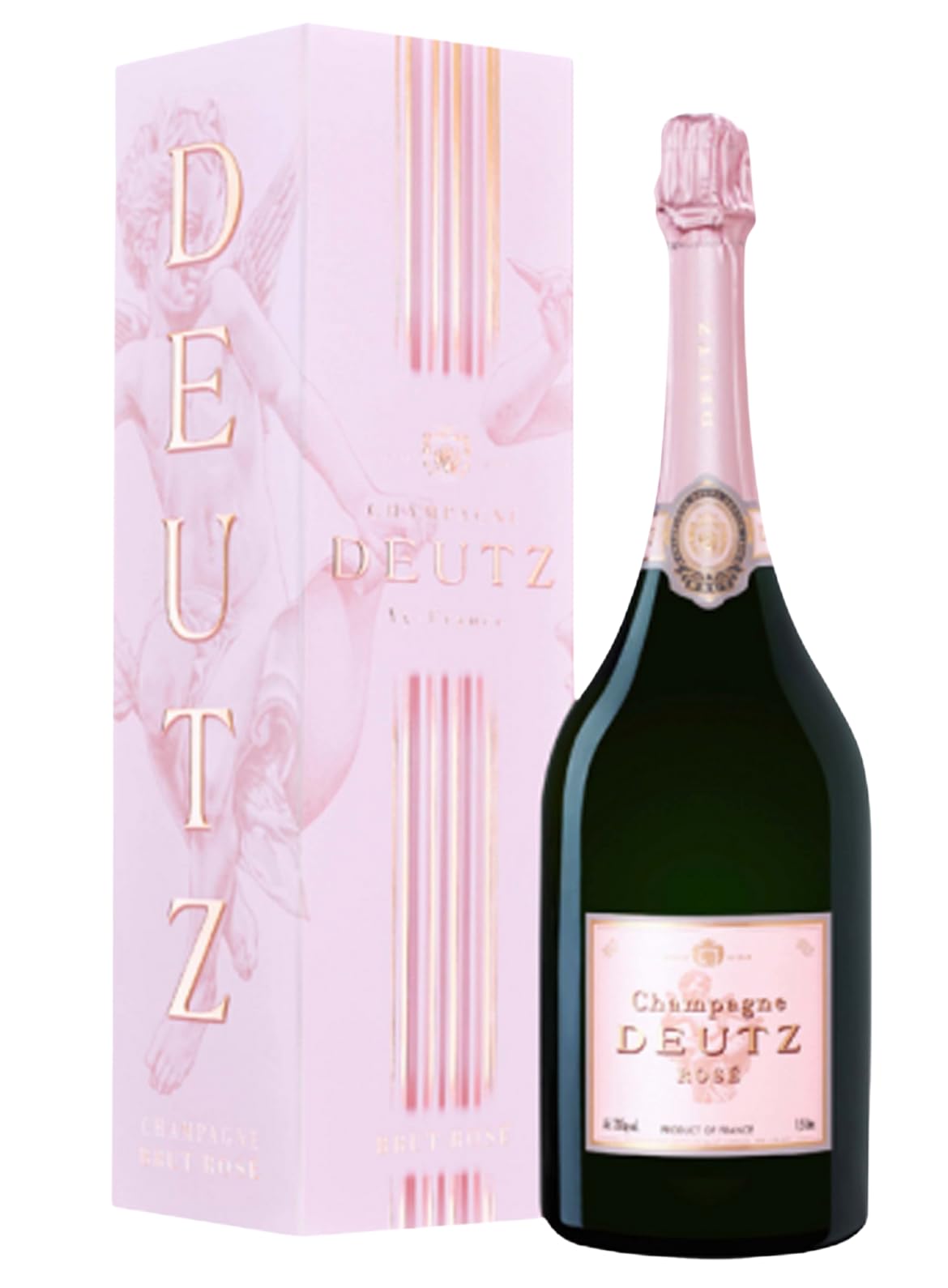 Deutz Champagne Rosé avec Emballage Cadeau, 750ml