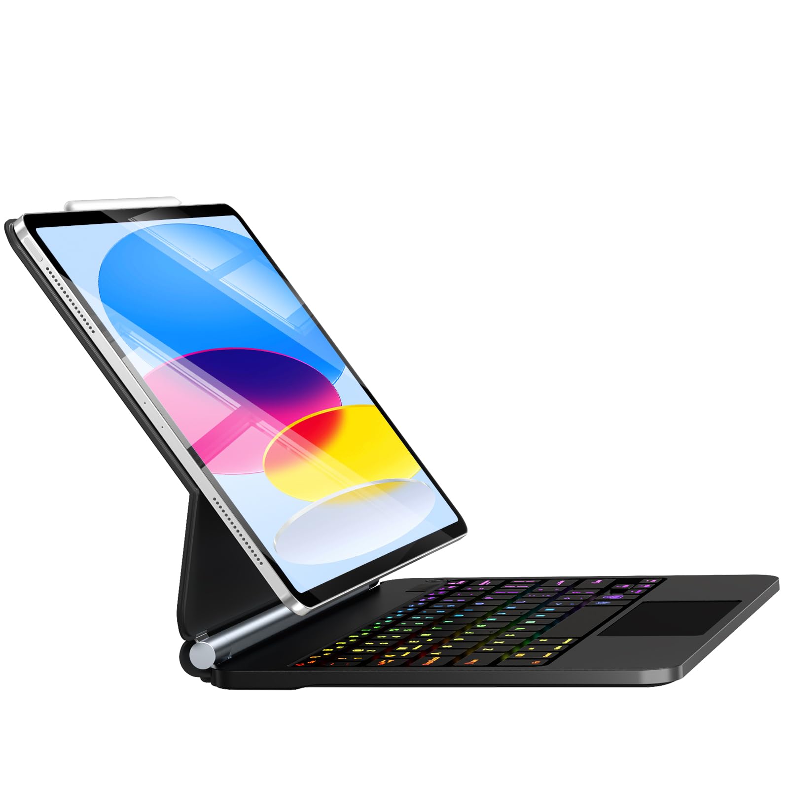 ALIWLHOF Keyboard Case for iPad 10th Generation 2022 – Magic-Style Magnetic Keyboard Case with Multi-Touch Trackpad Compatible with iPad 10.9 inch 10th Gen