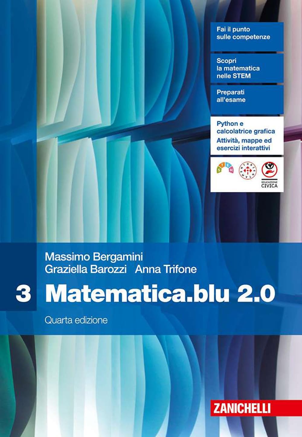 MATEMATICA.BLU 2.0 4ED. - VOLUME 3 (LDM) - (9788808299727) + Materiali didattici – Rebillo