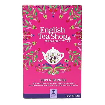 English Tea Shop Super Berries Organic, 20 Sachet Tea Bags