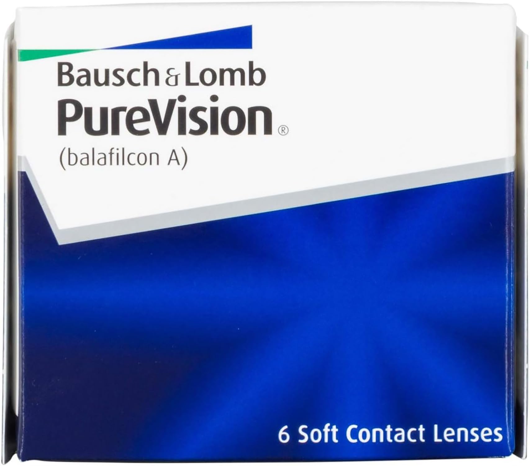 PureVision Lenti a Contatto Mensili, 6 Lenti, BC 8.6 mm, DIA 14 mm, -12.0 Diopt