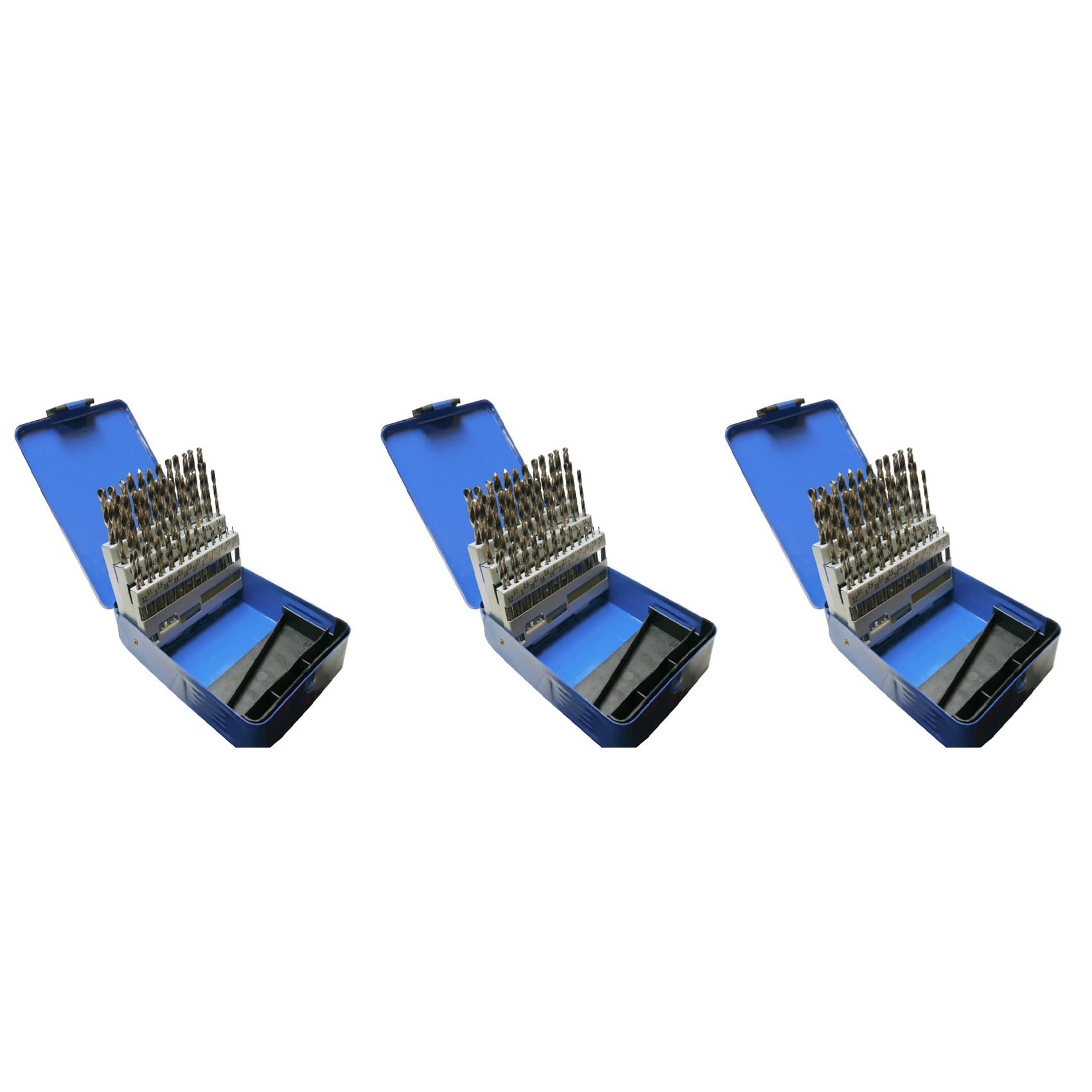 Set di Punte da Trapano da Ingegneria 153pz Hss da 1 A 6mm con Incrementi di 0.1mm