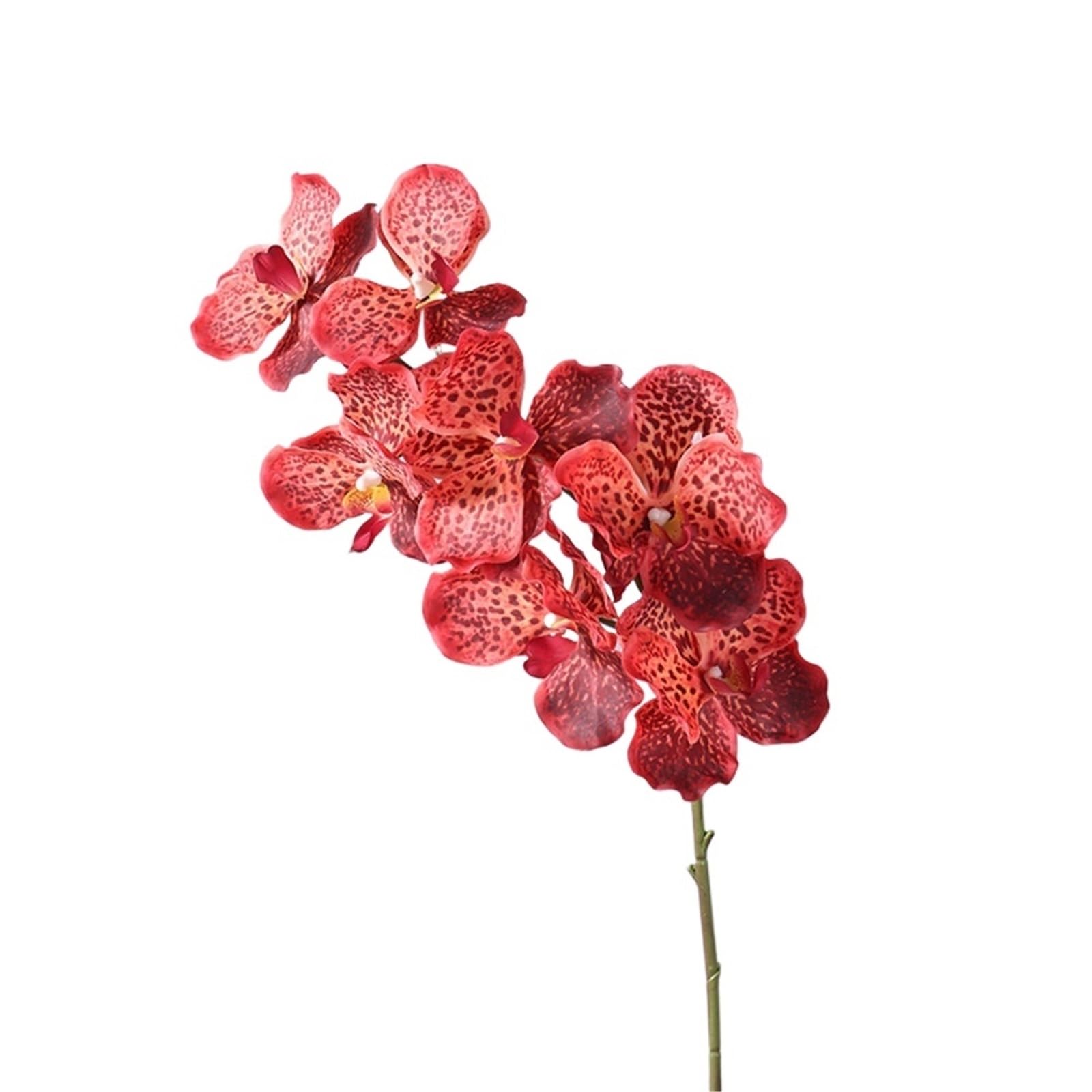 LSYHHXC Artificial Orchid 1 Pc 80 CM Artificial Vanda Orchid Phalaenopsis Branch Floral Arrangements Realistic Simulation Flower