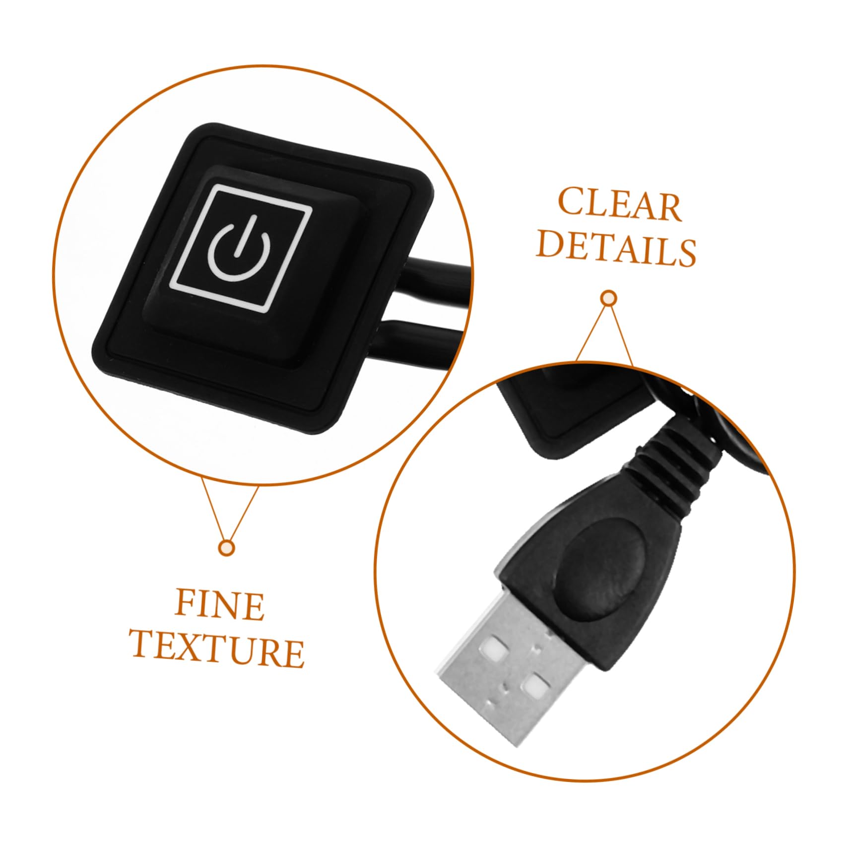 Kisangel 4pièces Chauffage Mat pour Germination Plantes Coussin USB Énergétiquement pour Culture De Et Plantes