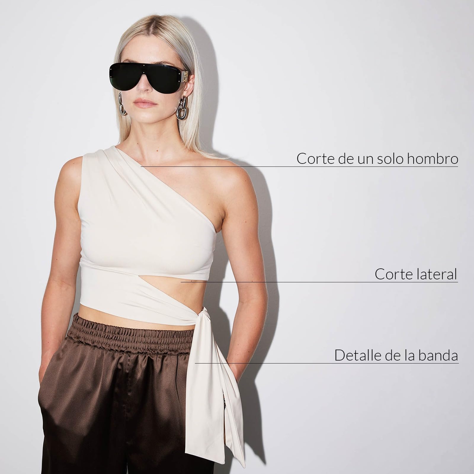 Leger by Lena Gercke Leia Top Camiseta Mujer (Pack de 1)
