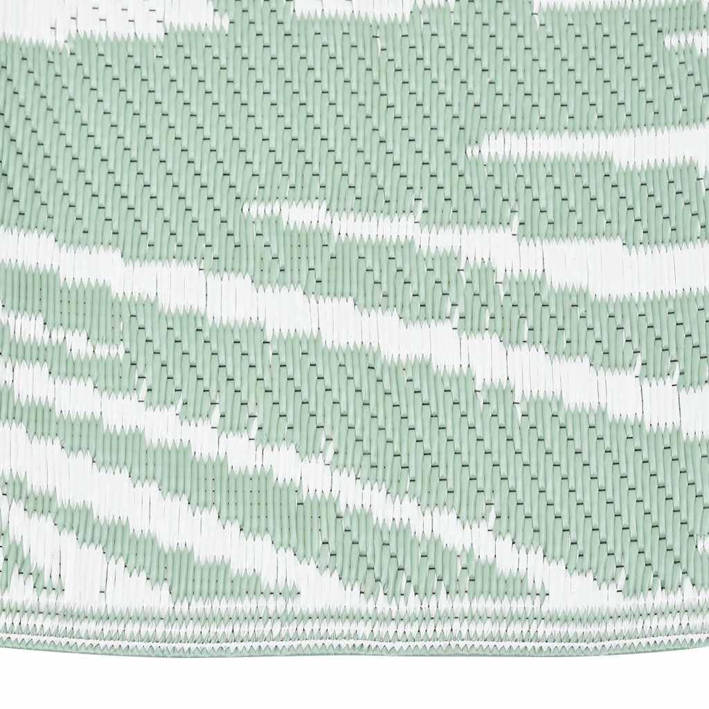 Outdoor-Teppich ARAKIL Grün 190x290 cm Polypropylen Gartenteppich Balkonteppich Terrassenteppich Campingdecke Picknickdecke für Garten Balkon und Poolbereich